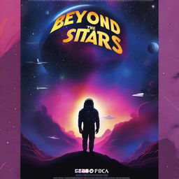 A high-quality digital art movie poster titled 'Beyond The Stars'