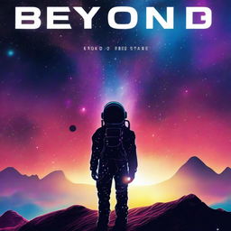 A high-quality digital art movie poster titled 'Beyond The Stars'