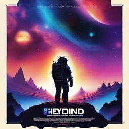 A high-quality digital art movie poster titled 'Beyond The Stars'