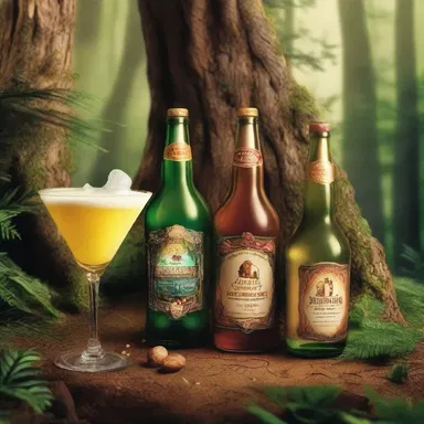 The inhabitants of the enchanted forest brewed their own special malt liquor, imbued with magical properties.