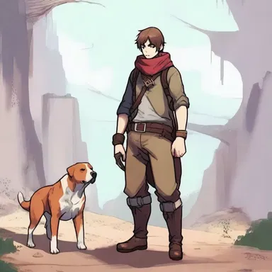 The protagonist's best friend dissuaded him from embarking on a dangerous quest.