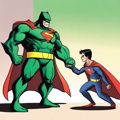 Superhero's sidekick attempted to dissuade him from confronting the villain alone.