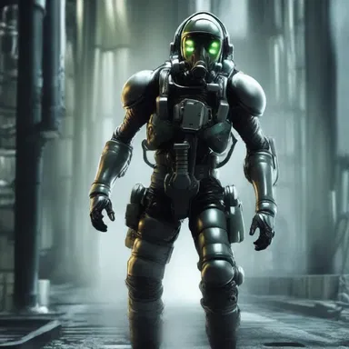 In the science fiction novel, the protagonist uses a special suit that allows percolation of toxic gases.