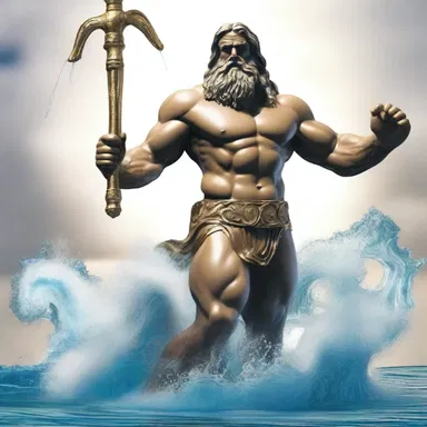 According to Greek mythology, the god Poseidon created springs by causing percolation of water through the earth's layers.