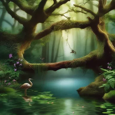 The enchanted bower was hidden deep within the forest, where magical creatures dwelled and whispered ancient wisdom to those brave enough to seek it.