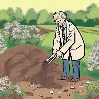 Why did the man bury his money in the garden? Because he wanted to keep it unspent!