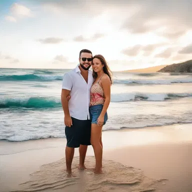 The couple decided to save for their dream honeymoon and kept their money unspent until then.
