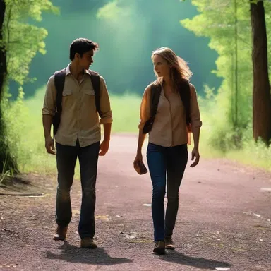 The unplanned encounter between two strangers in the movie led to a surprising twist in the plot.