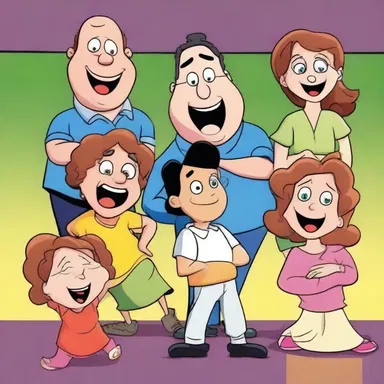 The unplanned comedic timing of the cartoon characters made the audience burst into laughter.