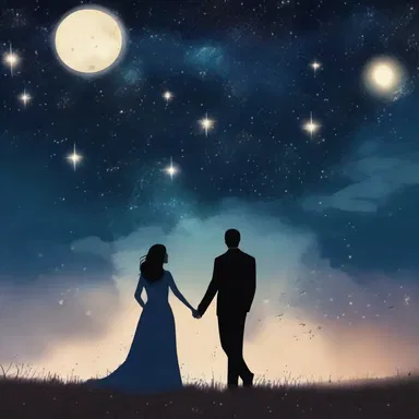 Their unplanned rendezvous under the starry night sky turned into a magical evening they would always remember.