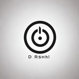 Logo for a company named Drishti Enterprises. Elements include strong typography and a stylized vision or 'drishti' symbol.