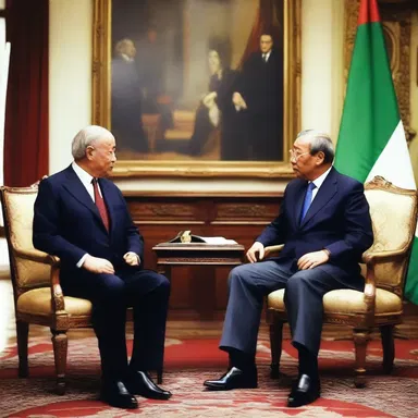 During the negotiations at the treaty signing, both countries bargained for favorable terms.