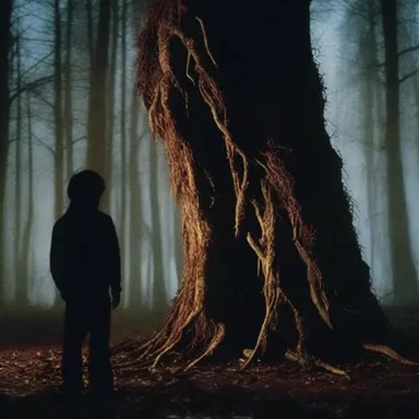 The horror film sent shivers down the audience's spine as they watched the protagonist face an unexpected encounter.