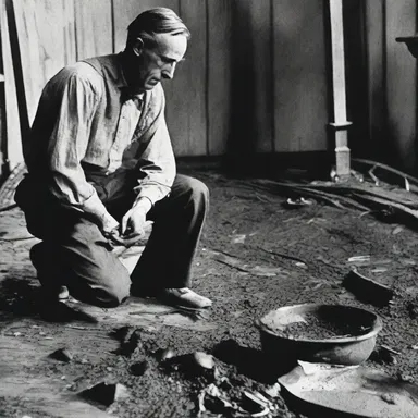 In the novel 'Oil!' by Upton Sinclair, the protagonist's life takes a dramatic turn when he stumbles upon a deposit of earth wax on his property.