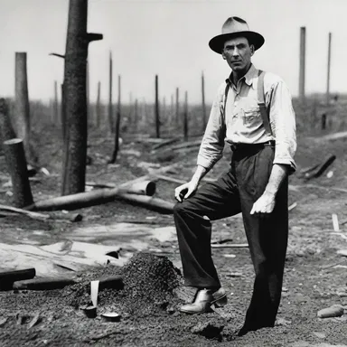 In the novel 'Oil!' by Upton Sinclair, the protagonist's life takes a dramatic turn when he stumbles upon a deposit of earth wax on his property.