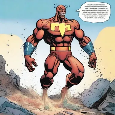 In the superhero comic 'The Petrol Protector', the main character gains his powers from a strange accident involving earth wax and oil spills.