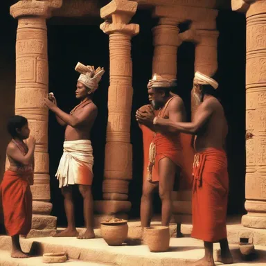 The sacred rituals and traditions of the ancient civilization rounded out their religious practices, guiding their spiritual beliefs and uniting the community in faith.