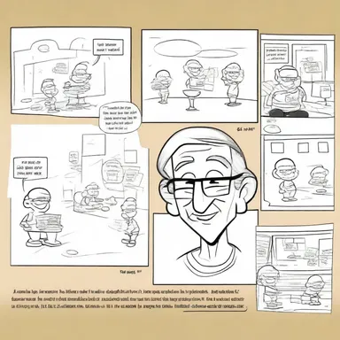In the comic strip, the artist would round out the character's age to make it more relatable.