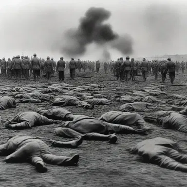 In the historical account of the war, the casualties were rounded out to the nearest thousand for the records.