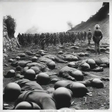 In the historical account of the war, the casualties were rounded out to the nearest thousand for the records.