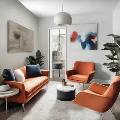 The addition of unique artwork and furniture helps round out the aesthetics of the space.