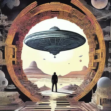 The author included an unexpected plot twist to round out the science fiction novel.