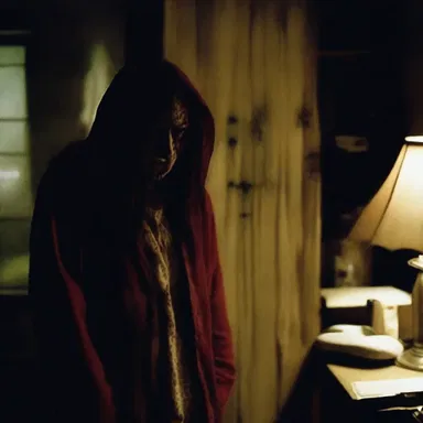 The filmmaker added a haunting soundtrack to round out the horror movie and intensify the suspense.