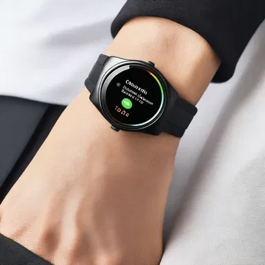 The latest trendy accessory among millennials is a smartwatch with advanced connectivity capabilities for seamless integration with their smartphones.