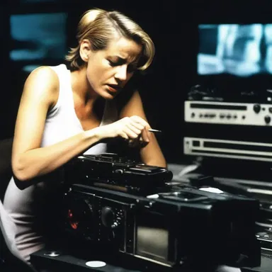 The director decided to cannibalize footage from previous films to save costs and complete the movie.