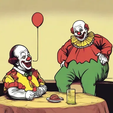 Why did the cannibal refuse to eat the clown? Because he thought it tasted funny!