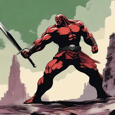In the novel, the antagonist resorts to cannibalizing their enemies to gain their strength and power.