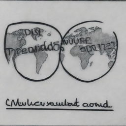 Did you mean 'The world ends'? Please clarify.