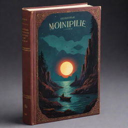 A captivating book cover with rich colors and intriguing graphics. It should evoke a sense of mystery and adventure.