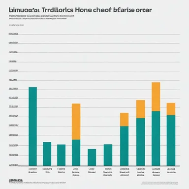 The bar chart depicted the box office earnings of different movies released in a particular year.