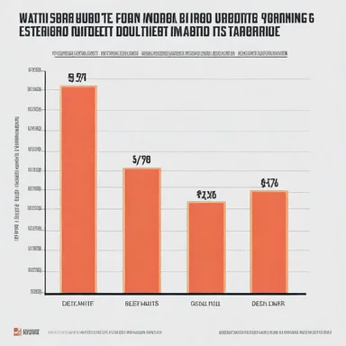 The bar chart depicted the box office earnings of different movies released in a particular year.
