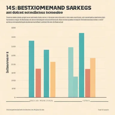 The bar chart illustrated the popularity of science fiction books based on the number of copies sold.