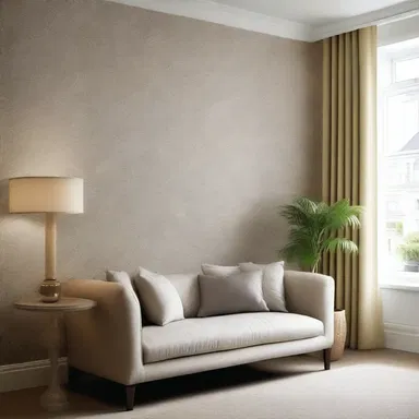 The interior designer incorporated lyrate patterns in the wallpaper design, adding a touch of elegance to the room.