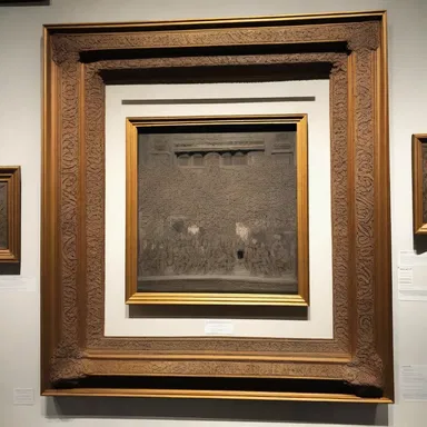 The art gallery displayed a collection of intricate basso rilievo artworks showcasing various themes and subjects.