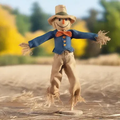 Why did the scarecrow start doing axial rotation? He wanted to become a real twirl leader!