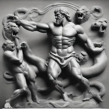Hercules defeated the Hydra, give or take a head.