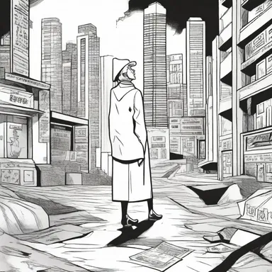 The artist's daring approach to storytelling in the comic book pushed the boundaries of the medium.