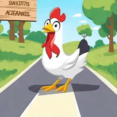 Why did the chicken cross the road? To show its daring spirit and explore new horizons!