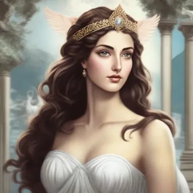 According to Greek mythology, the goddess of beauty would not allow any signs of dowdiness in her presence.