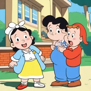 The uneven animation in the old cartoon series added a unique charm to its visual style.