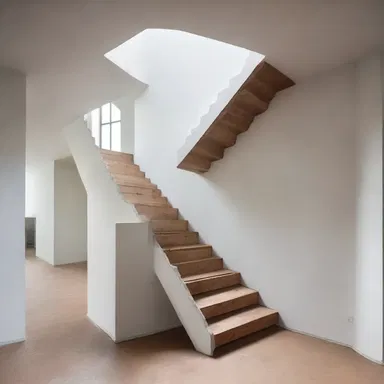 The design of the staircase was uneven, with some steps taller than others, making it difficult to climb.