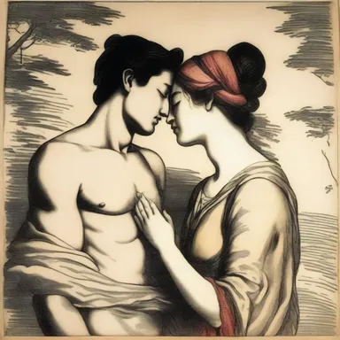 The relationship between the two lovers was uneven, with one person constantly seeking more affection than the other.