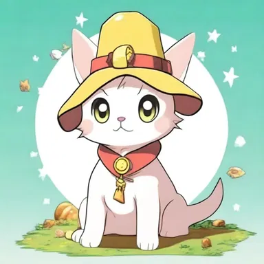 The main character in the anime series had a pet coney which possessed magical abilities.