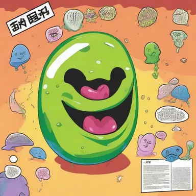 Why did the slime bacteria start a comedy club? Because their self-produced slime made for the perfect punch line!