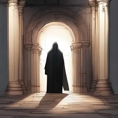 The protagonist stumbled upon a hidden portal that led to a world trapped in nihility, devoid of any life or light.