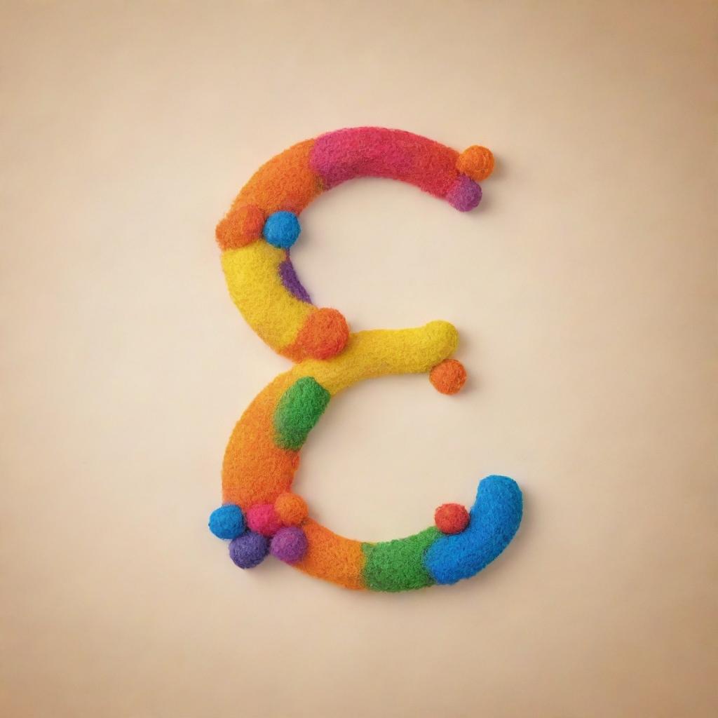 Create a fun, artistic representation of the word 'basic' with the letter 'C' cleverly replaced by the number '6'.